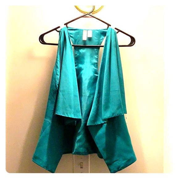 Green Open Vest - Picture 1 of 1